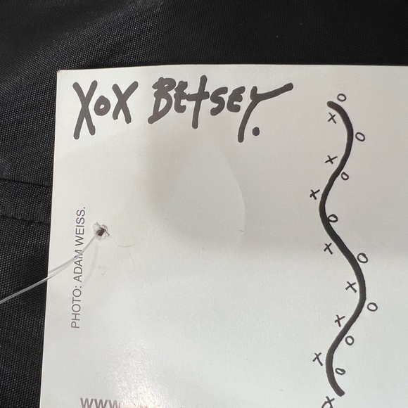 Vintage 90s Betsey Johnson Strapless Floral Silk Dress Size 6 NWT - Picture 13 of 16